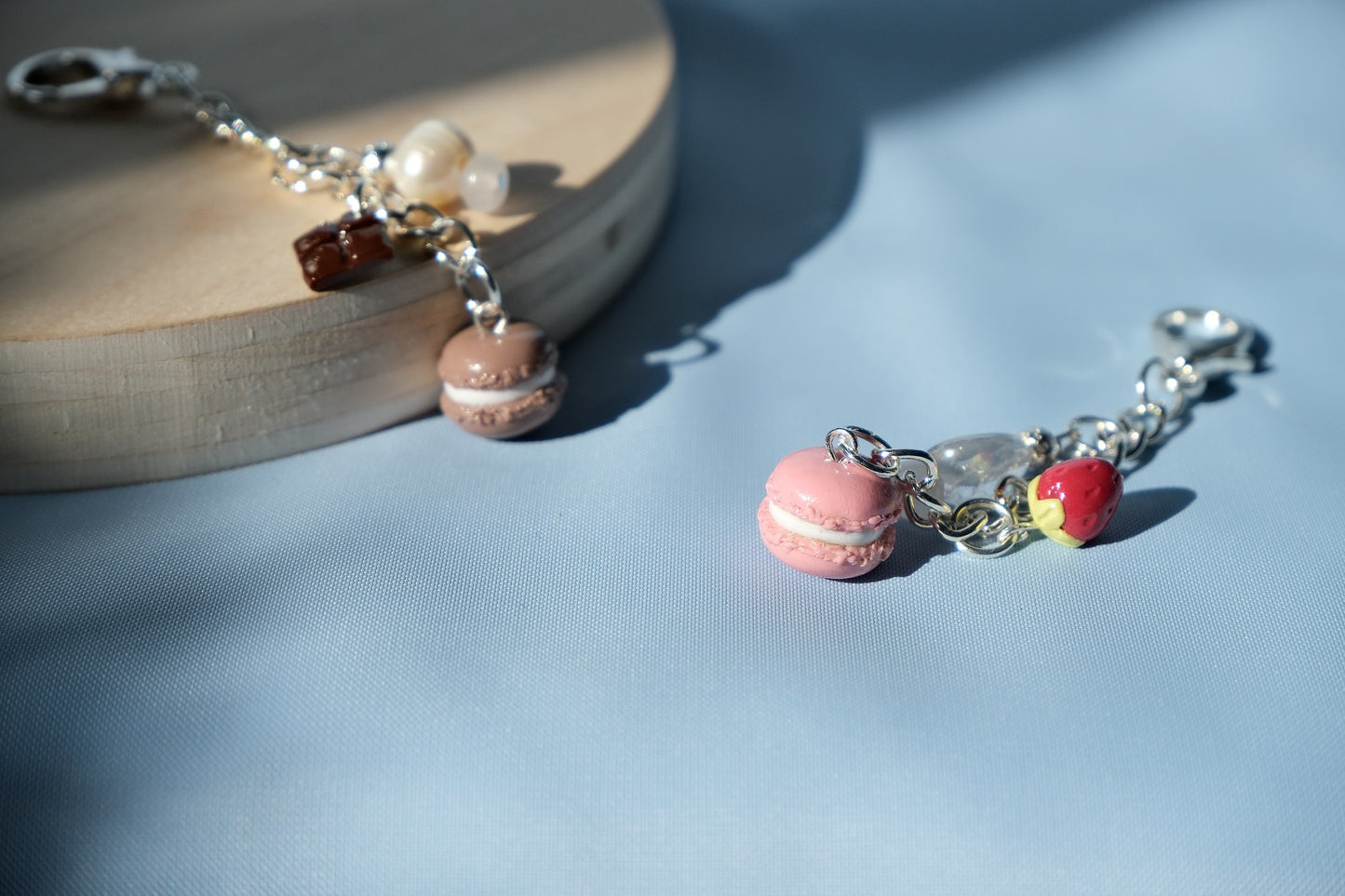 Chocolate Macaron Charm