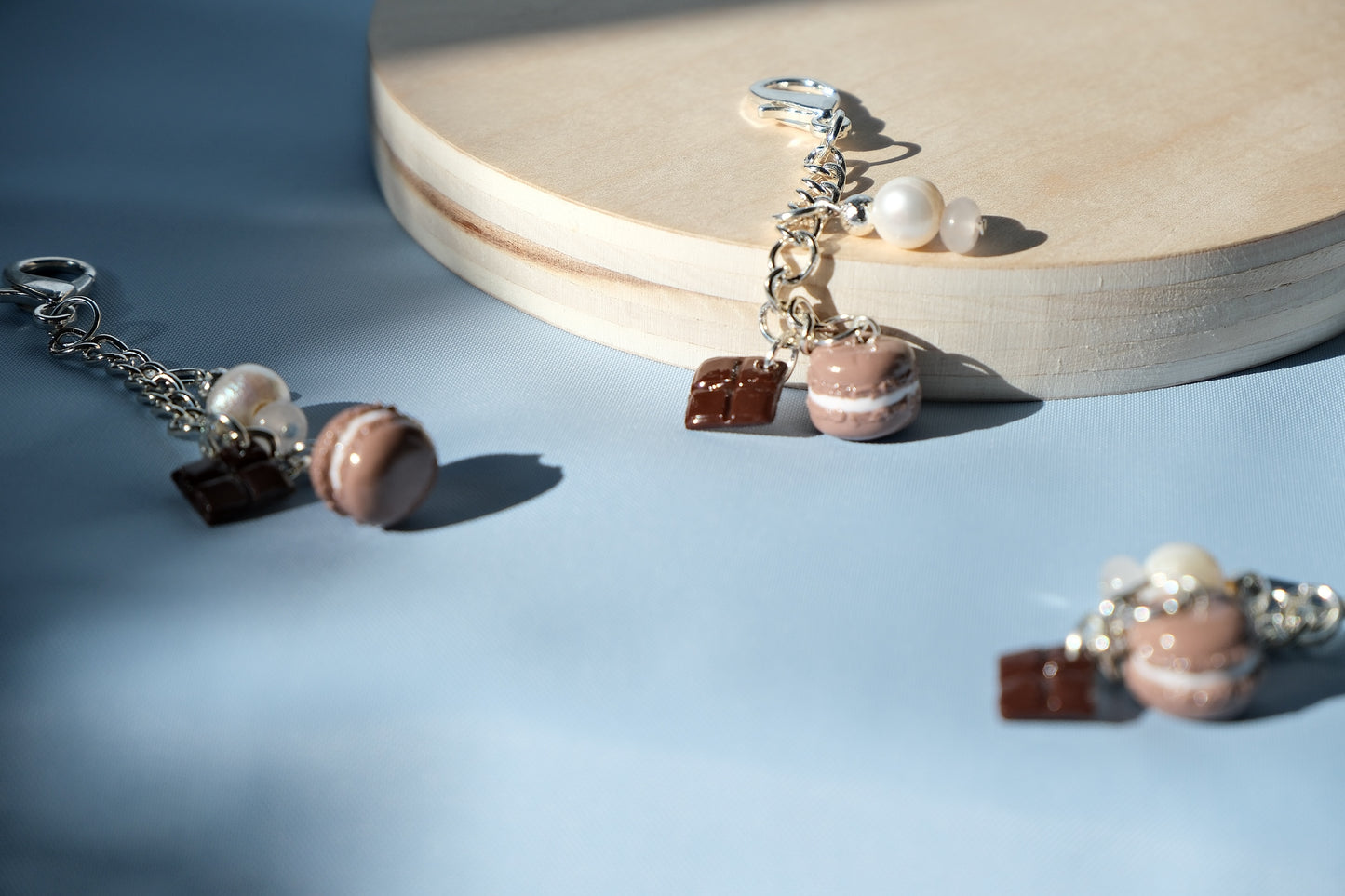 Chocolate Macaron Charm