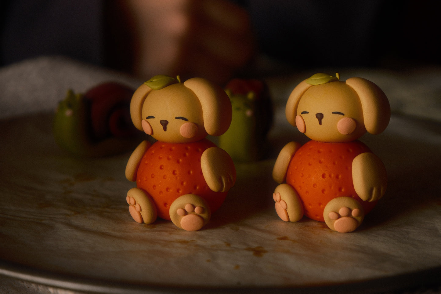 Orange Bun Buddy