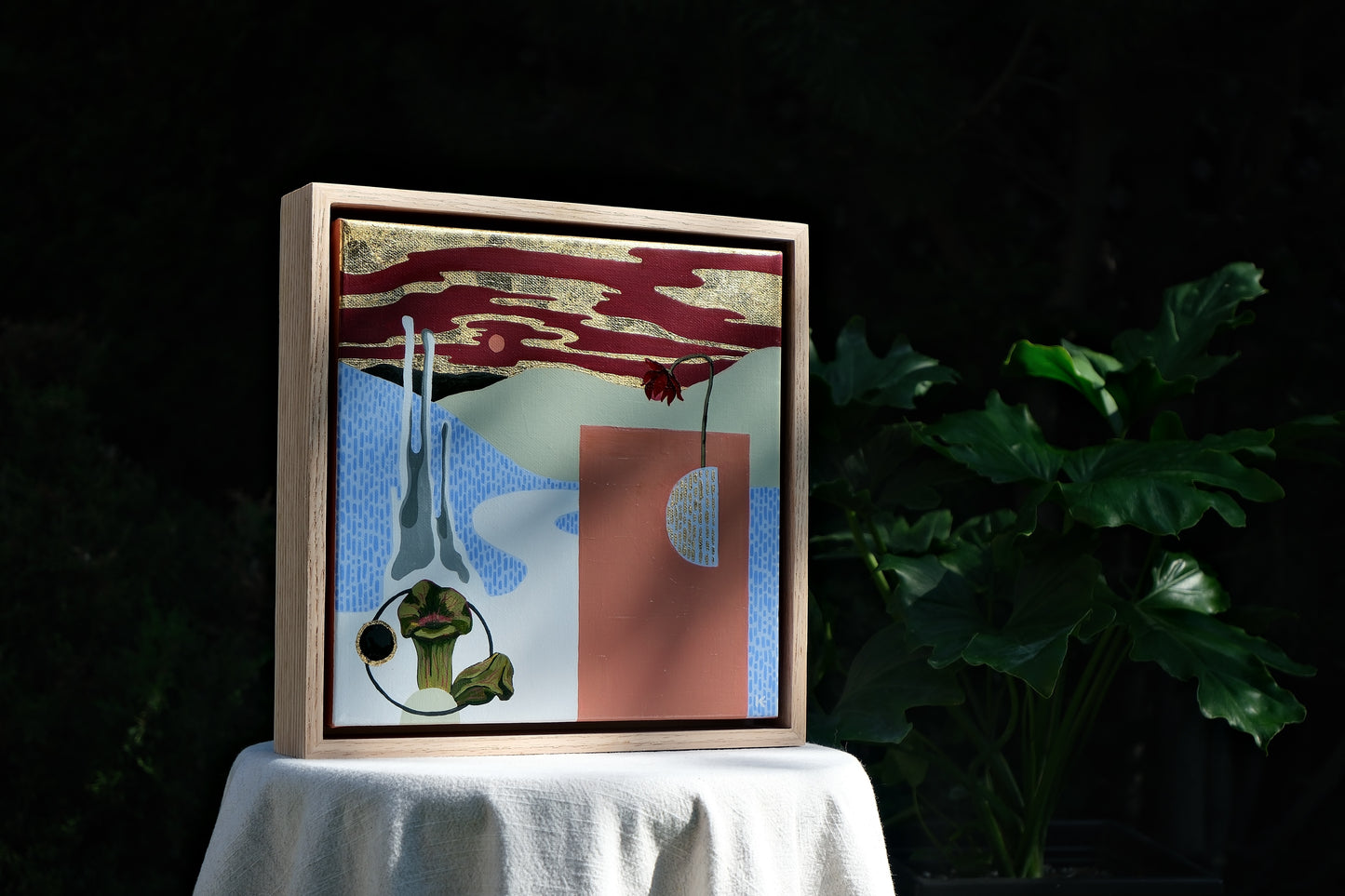 "Sarracenia Purpurea" Original Painting