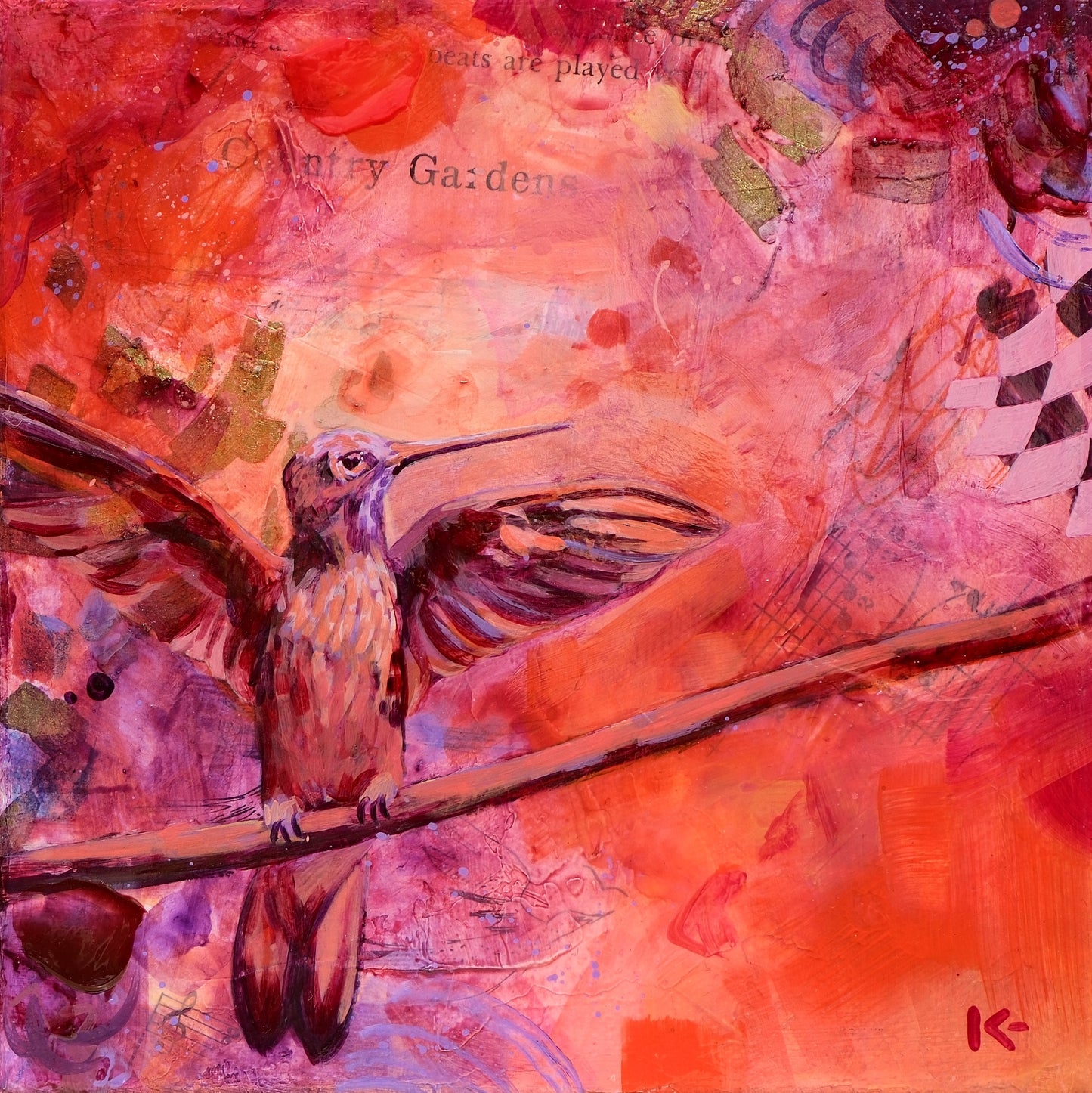 "Country Gardens" Original Painting