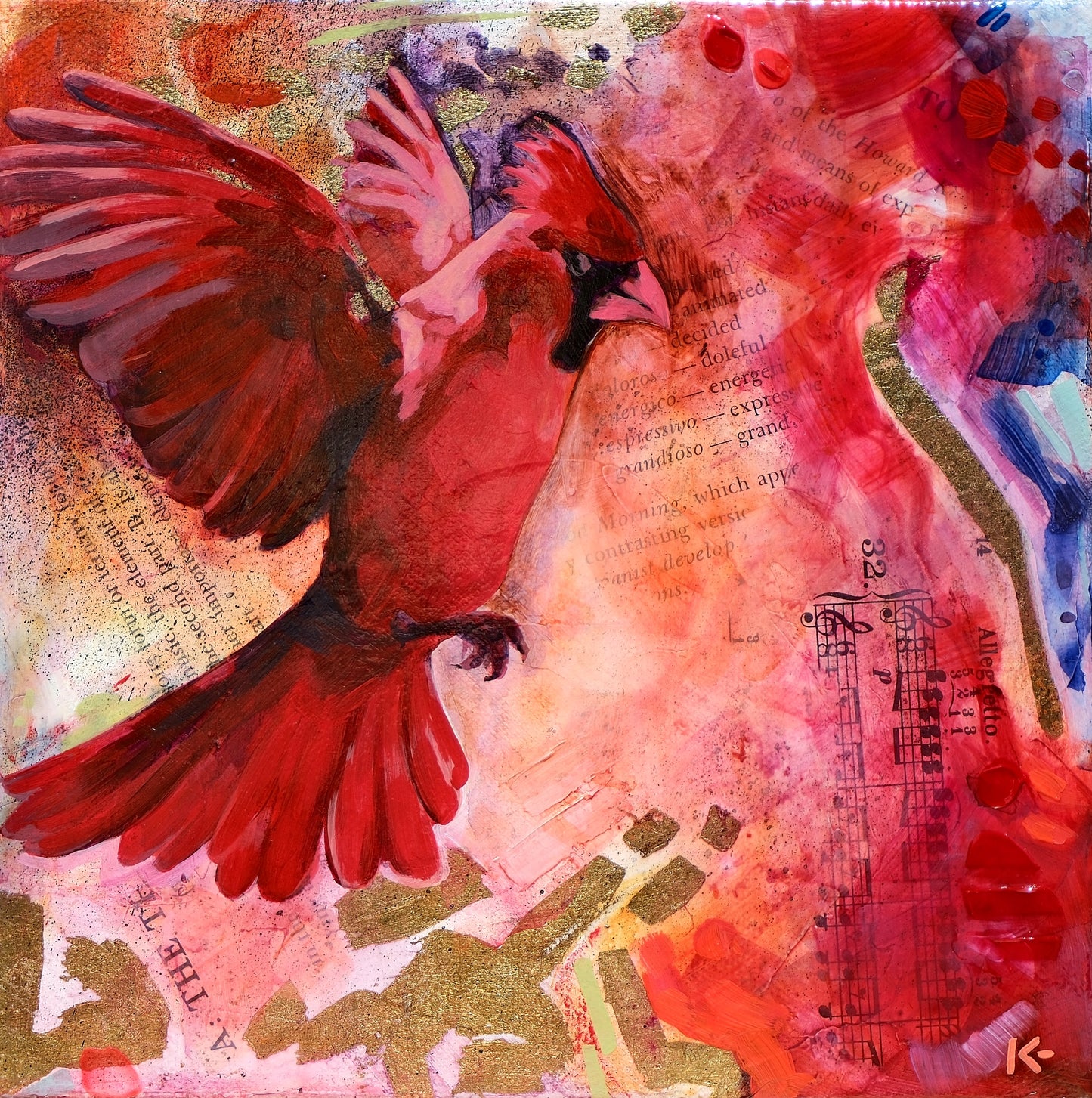 "Sing your song" Original Painting