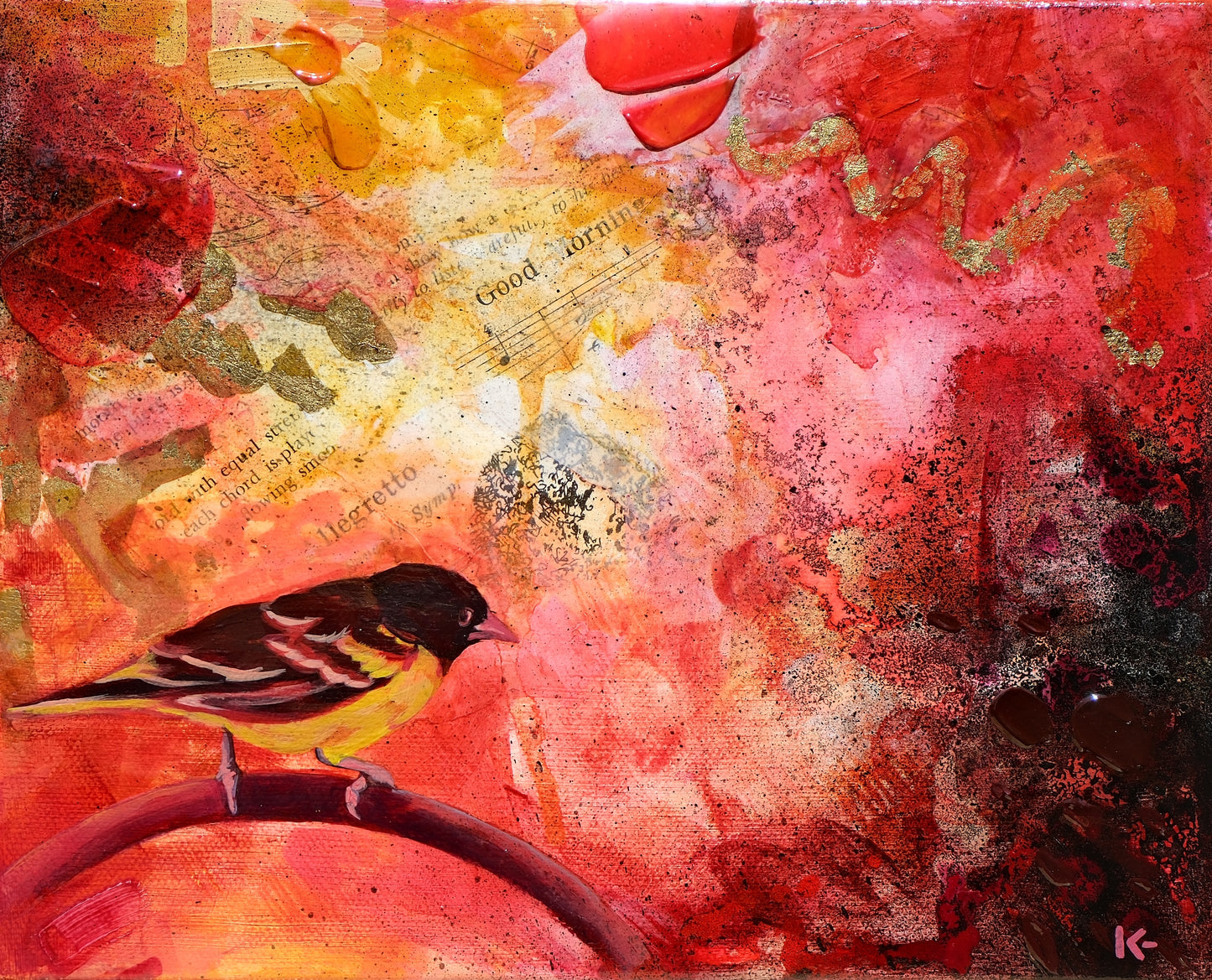 "Good Morning Melody" Original Painting
