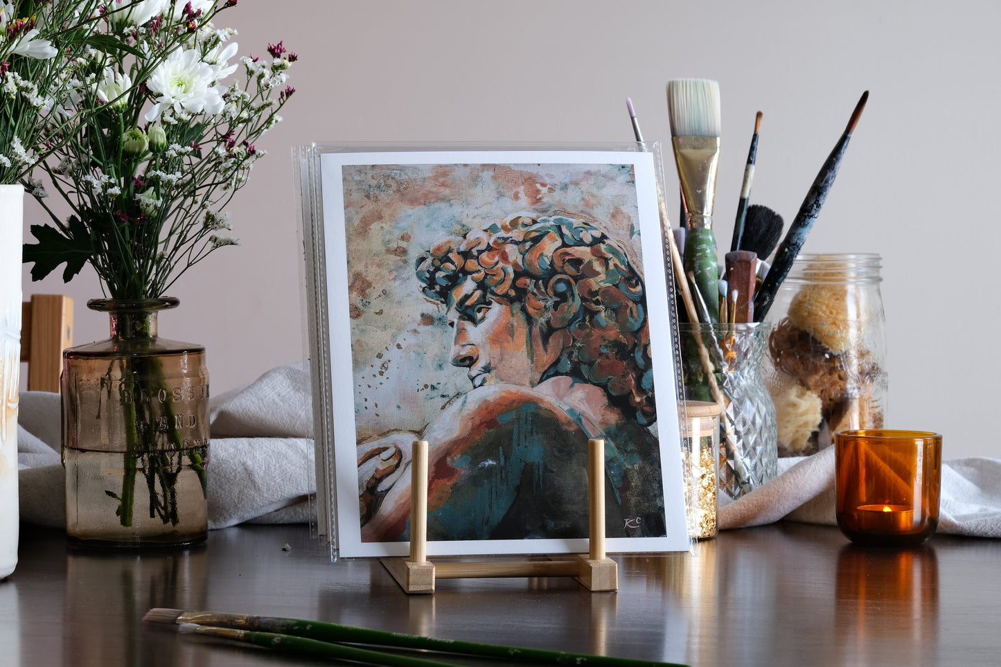 ‘Statue of David’ Fine Art Print