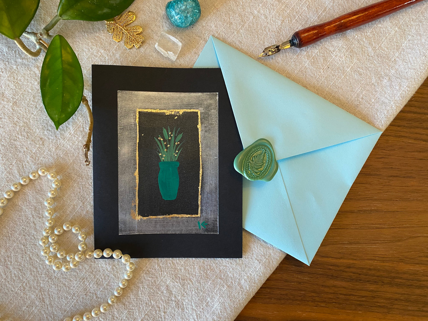House Plant Card no.6