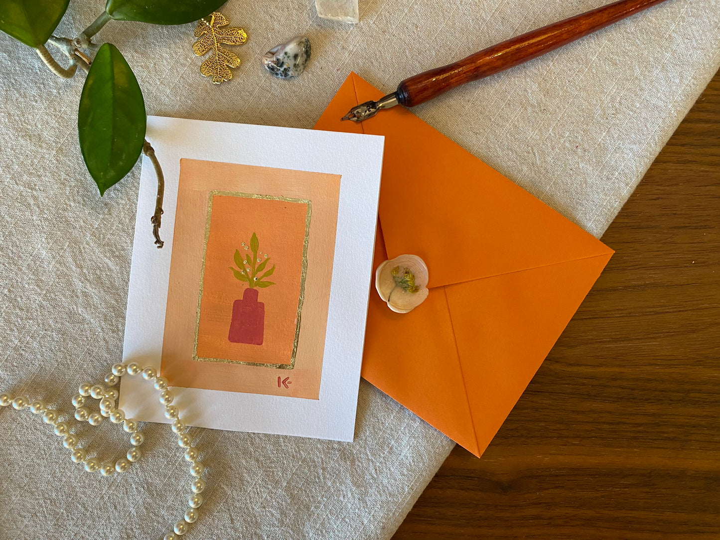 House Plant Card no.18