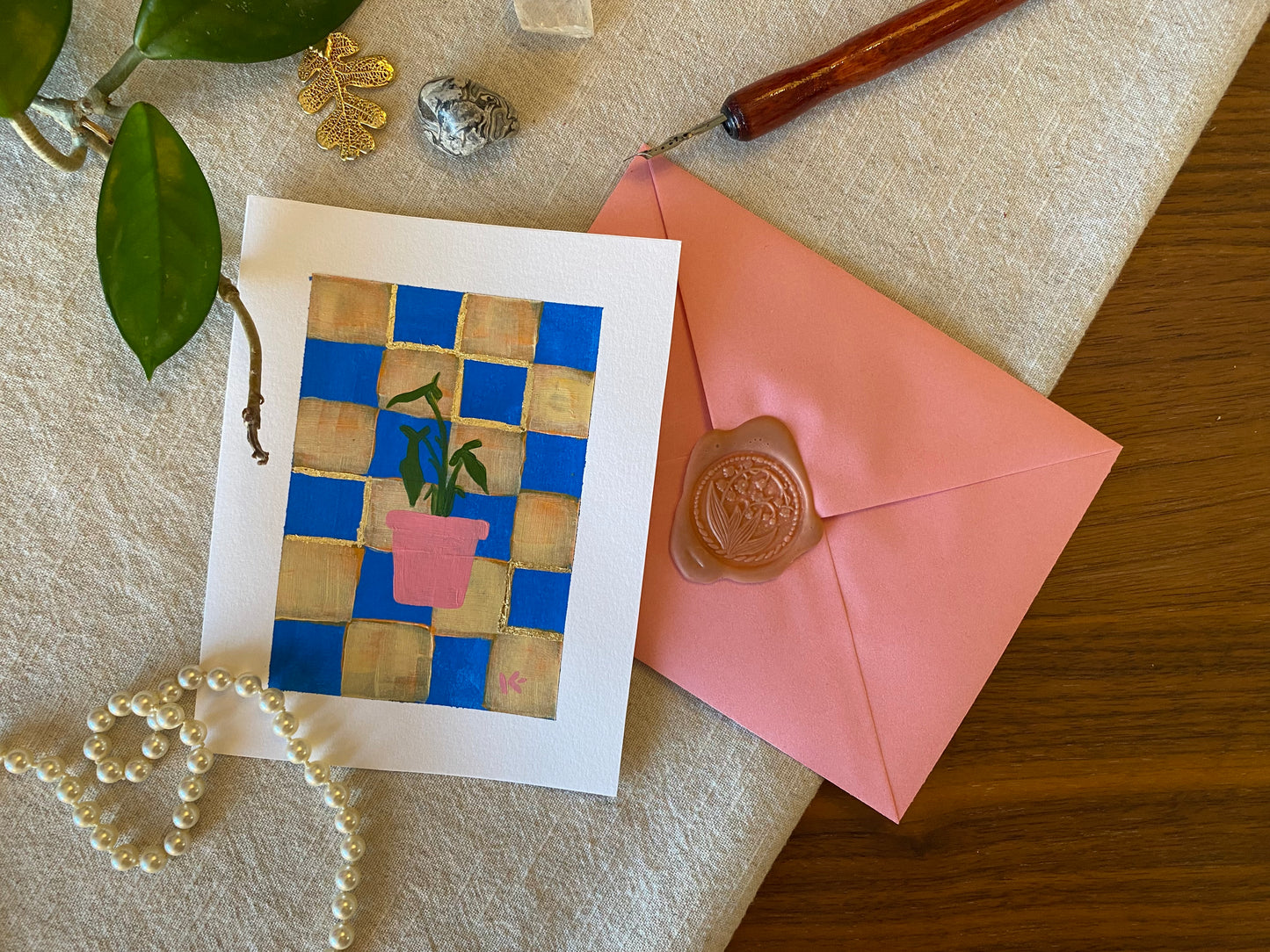 House Plant Card no.26