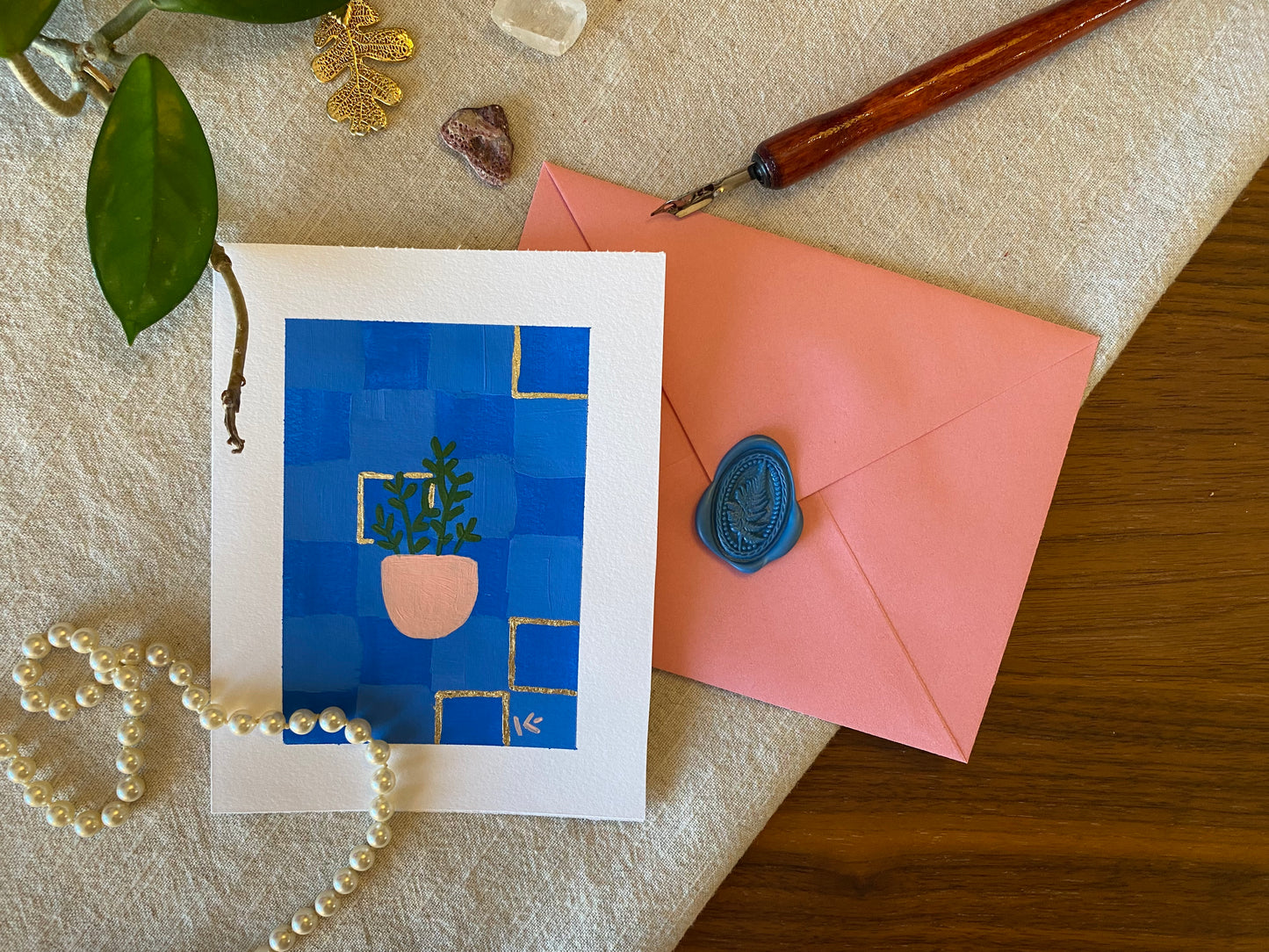 House Plant Card no.16