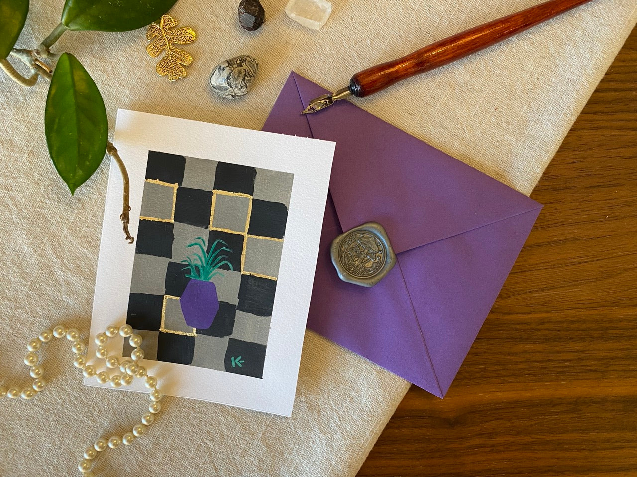 House Plant Card no.14