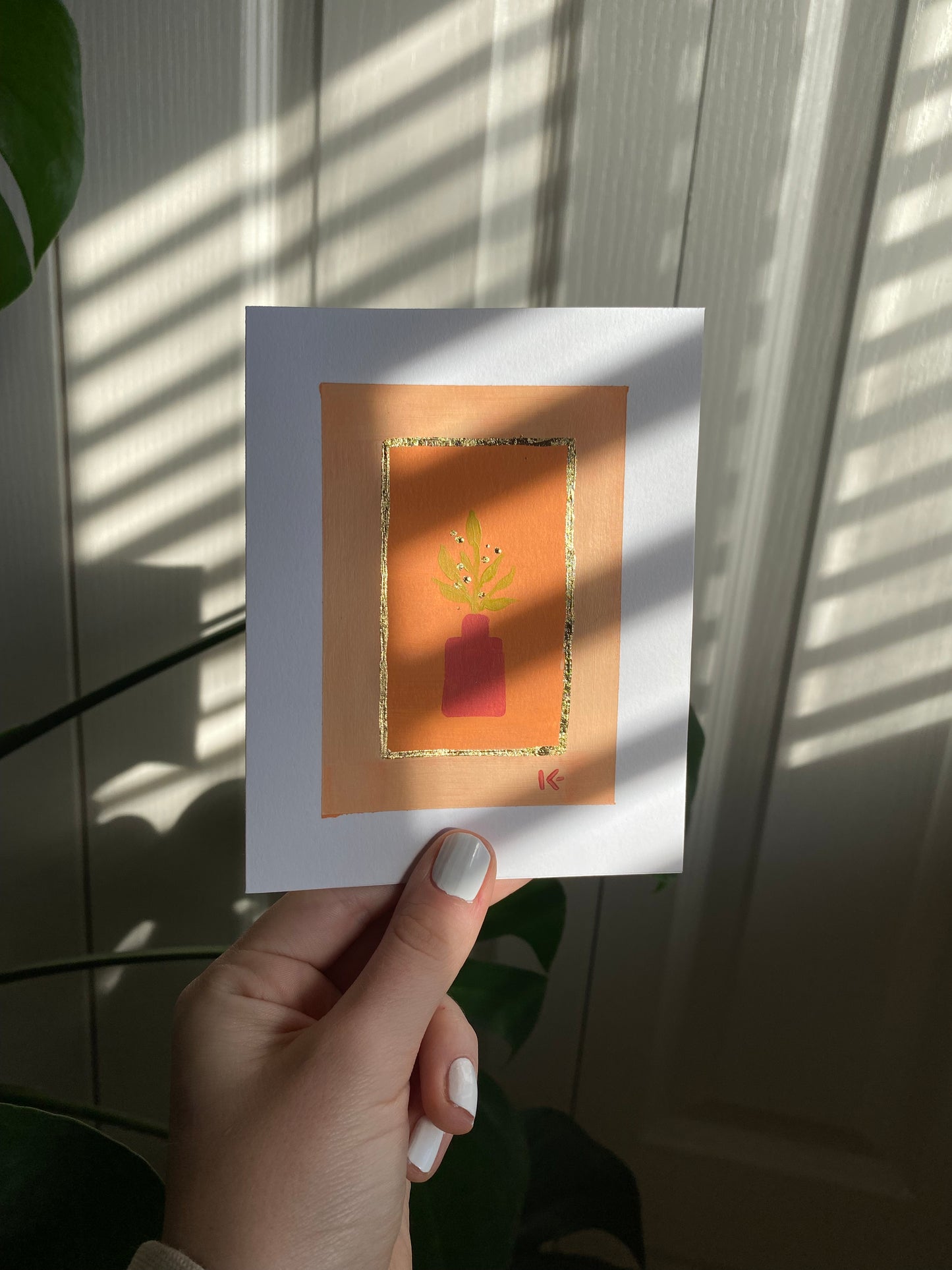 House Plant Card no.18