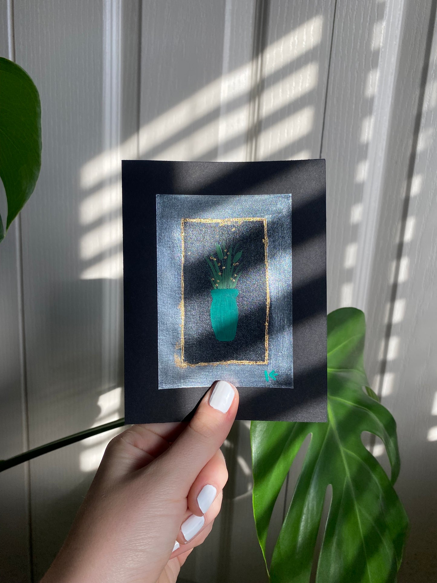 House Plant Card no.6