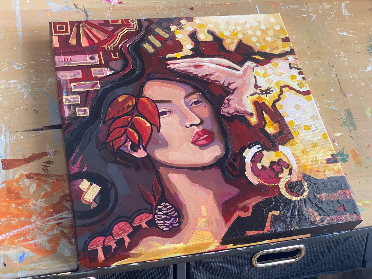"Gilded" Original Painting