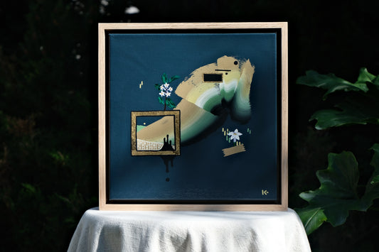 "Epigaea repens" Original Painting