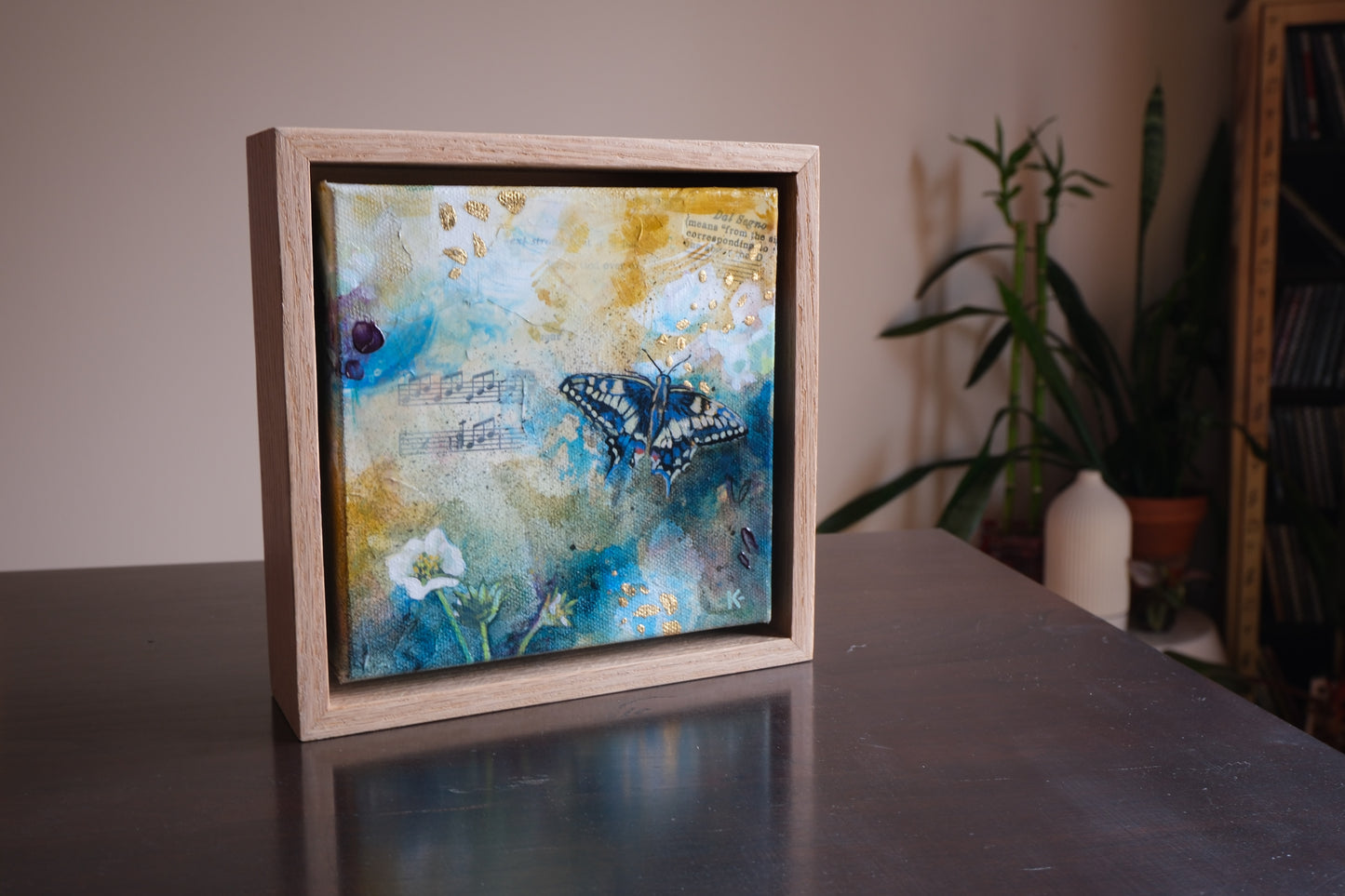 "Flutter & Bloom" Original Painting