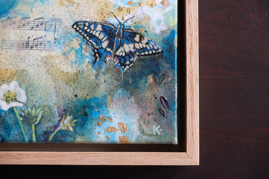 "Flutter & Bloom" Original Painting