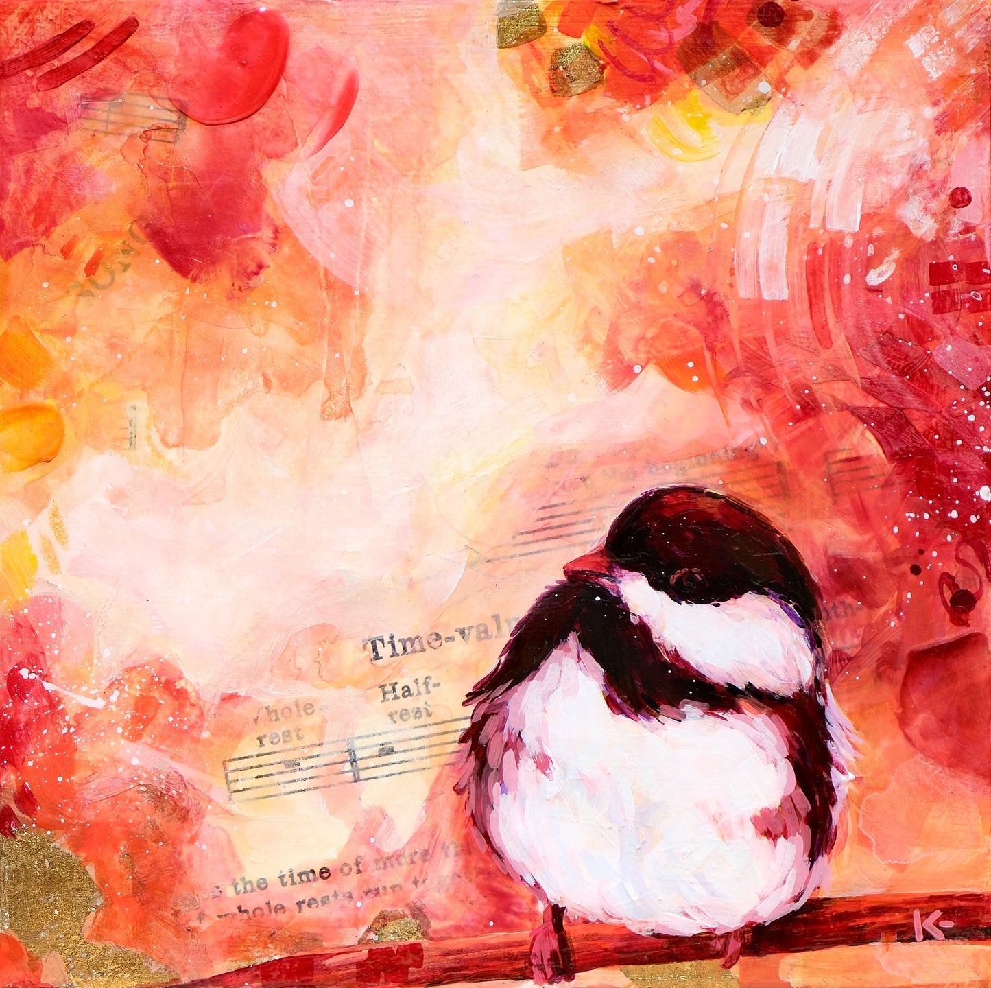 "There's value in rest" Original Painting