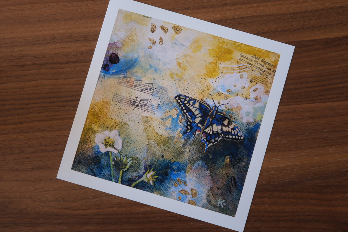 ‘Flutter & Bloom’ Fine Art Print