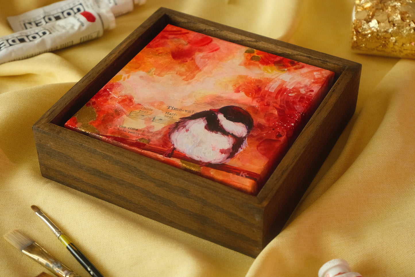 "There's value in rest" Original Painting - Available for Purchase at Dandelion Art Framing & Gallery