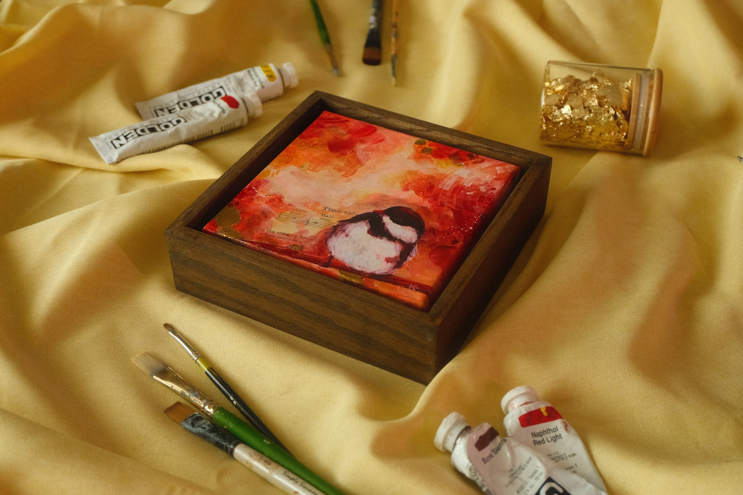 "There's value in rest" Original Painting - Available for Purchase at Dandelion Art Framing & Gallery