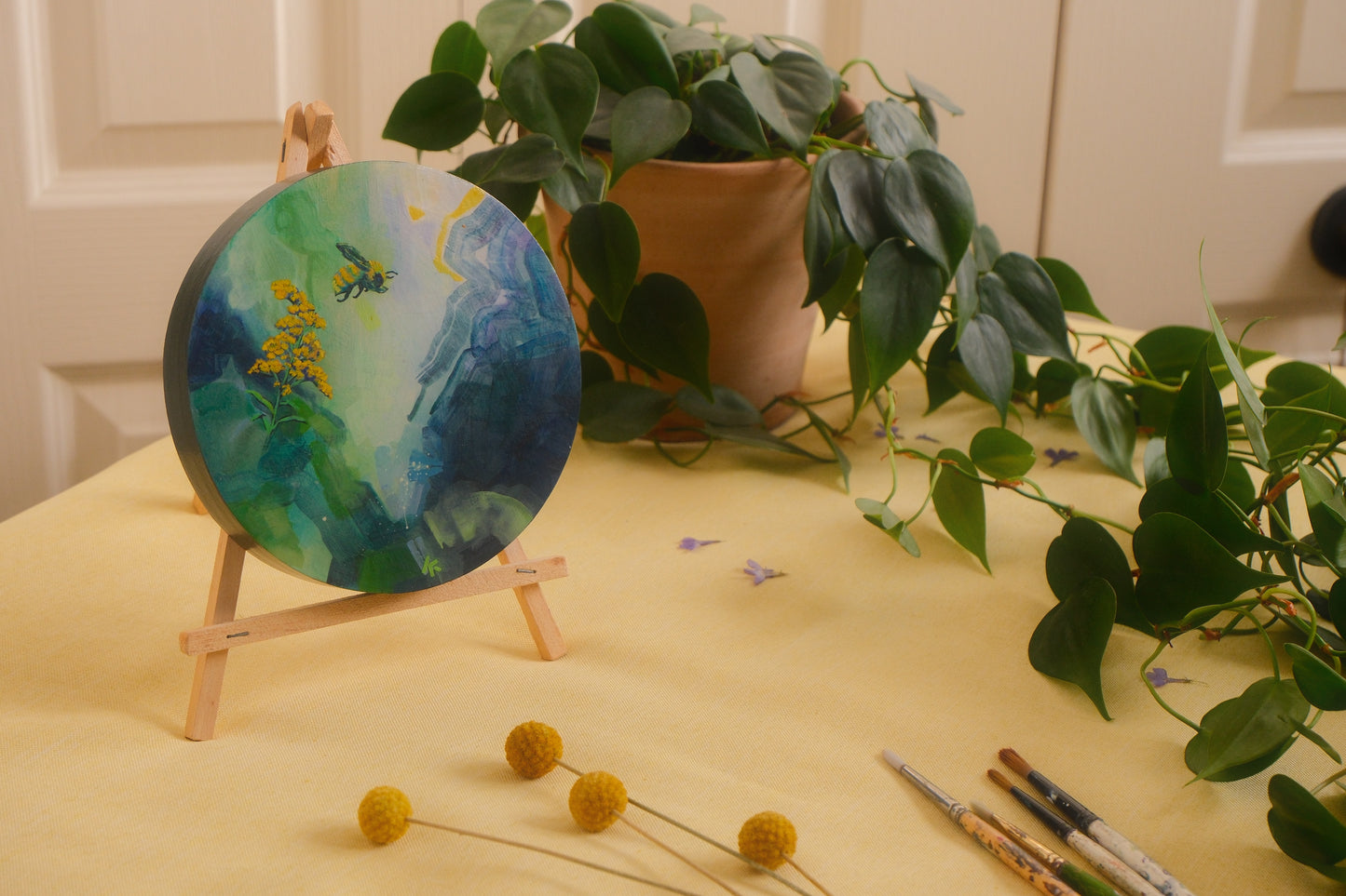 “Nature's Little Warrior" Original Painting