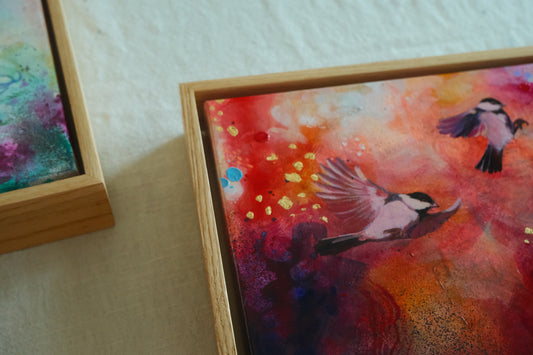 "Chickadee-dee-dee" Original Painting