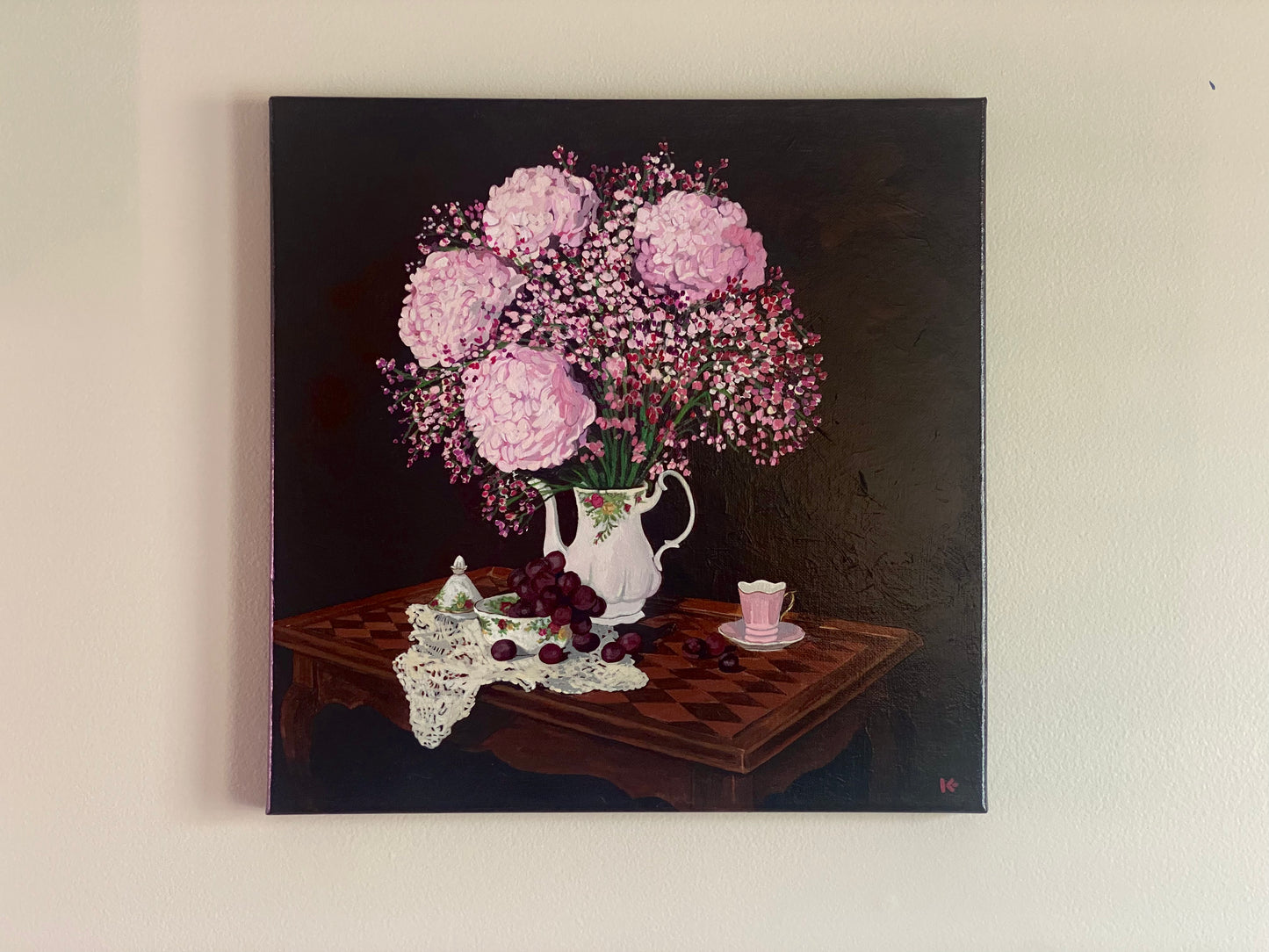 "Mourning Tea" Original Painting