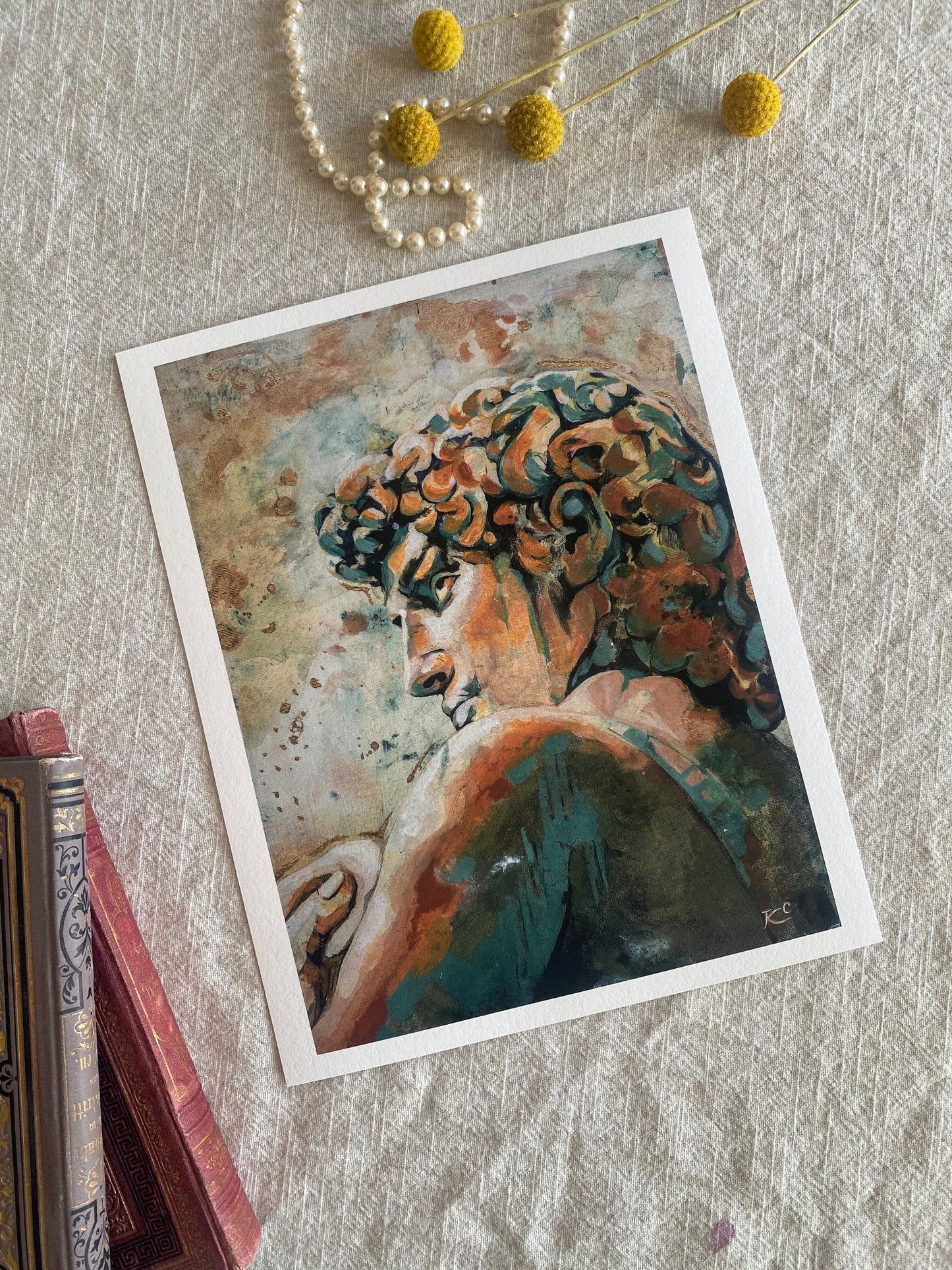 ‘Statue of David’ Fine Art Print