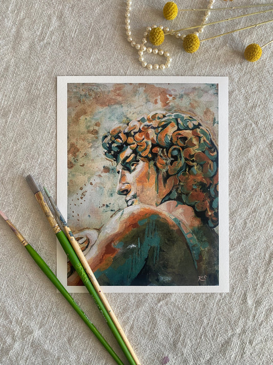‘Statue of David’ Fine Art Print
