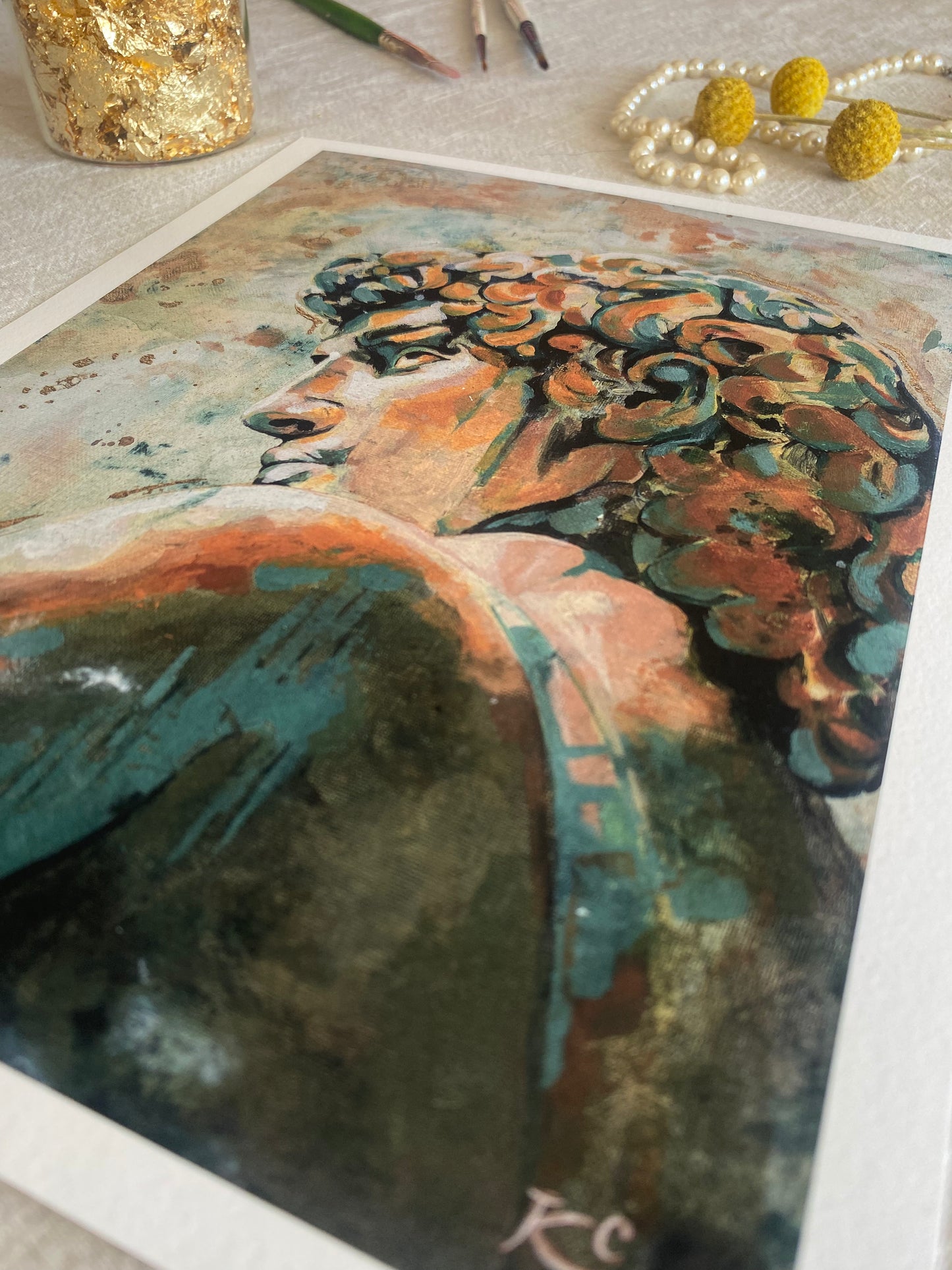 ‘Statue of David’ Fine Art Print