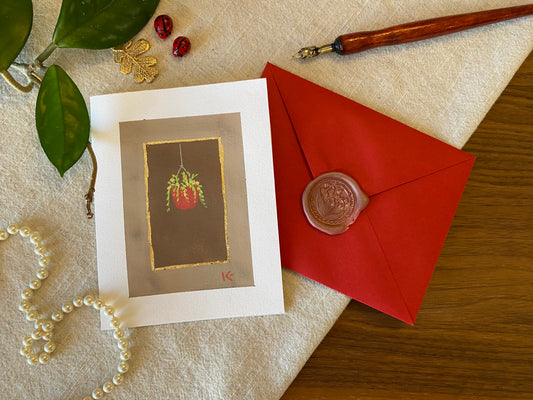 House Plant Card no.25