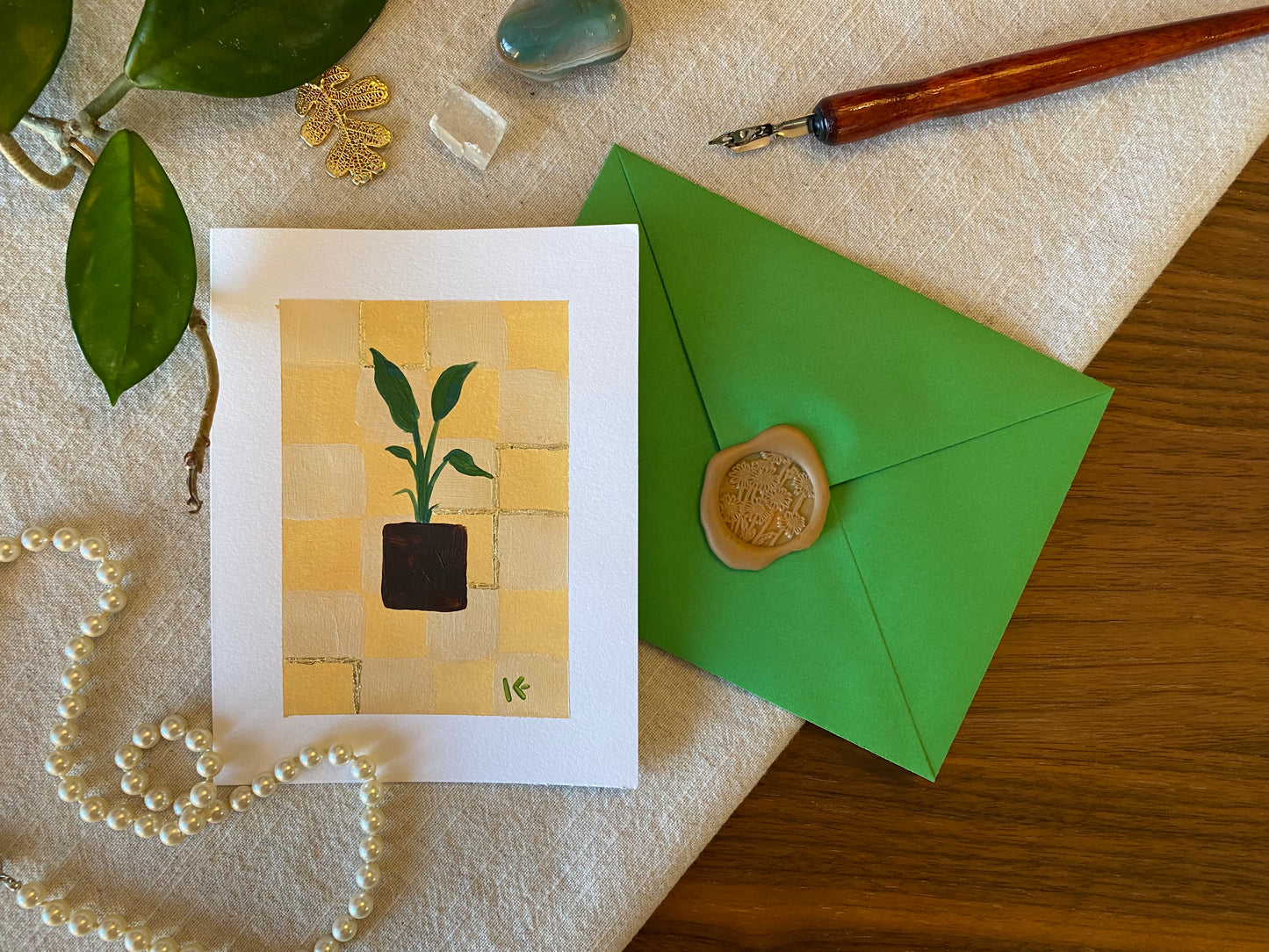 House Plant Card no.4