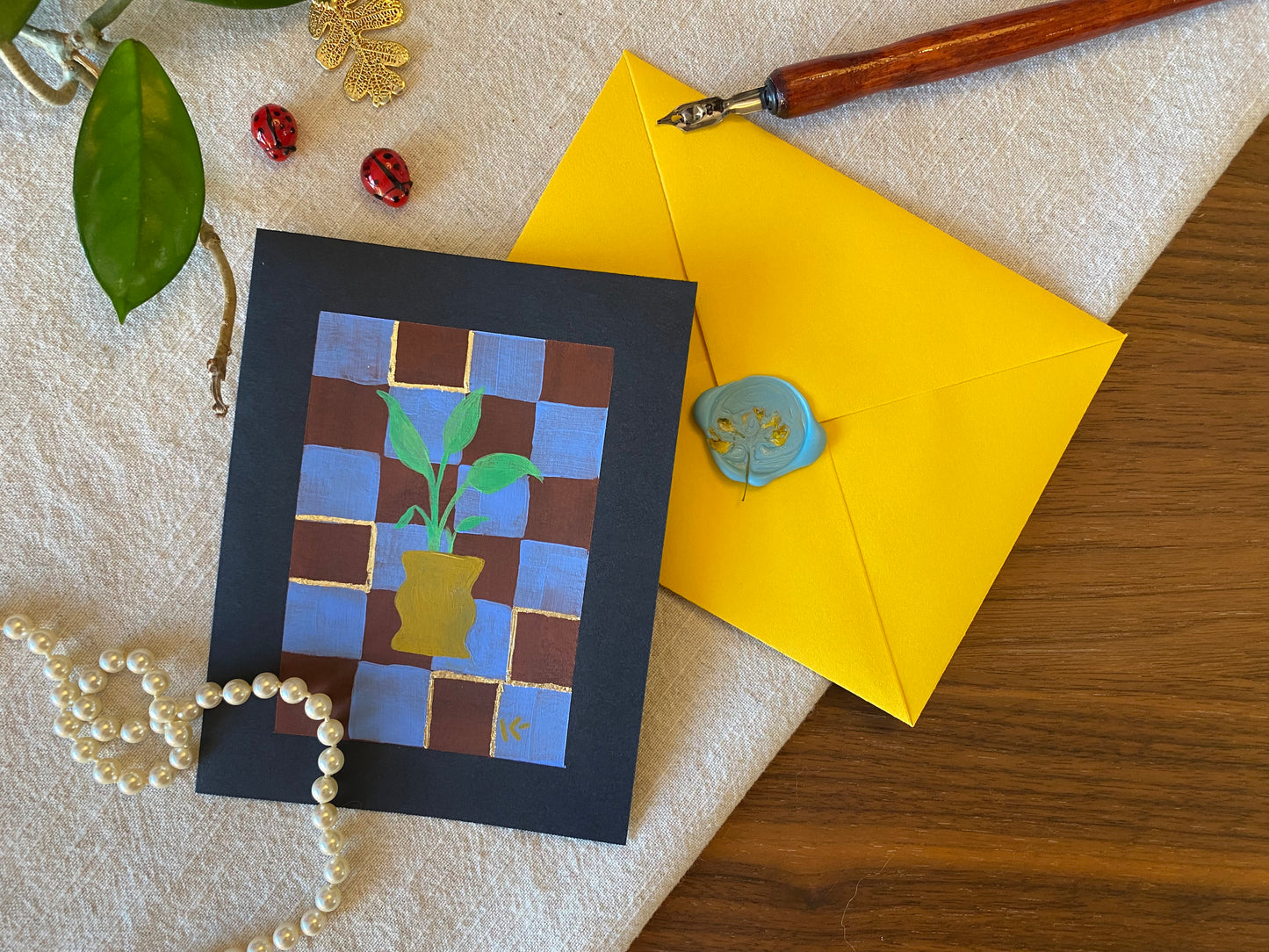 House Plant Card no.15