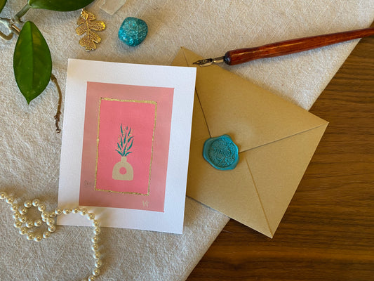 House Plant Card no.22