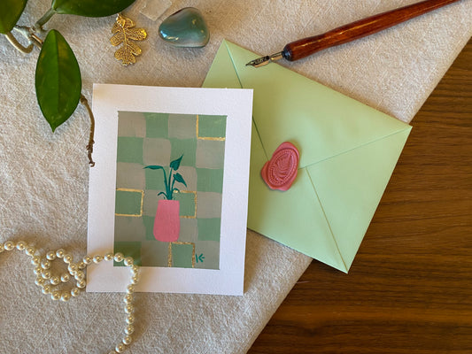 House Plant Card no.10