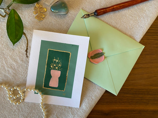 House Plant Card no.9