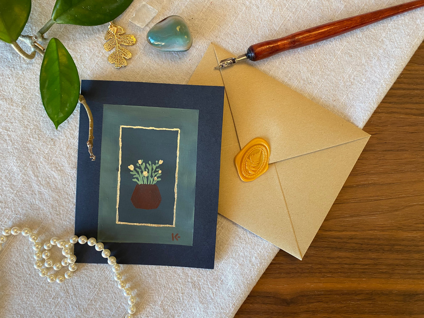 House Plant Card no.1
