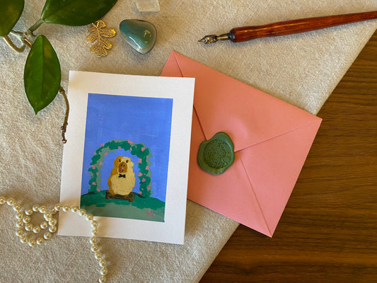 Fancy Sheep Card | Bowtie