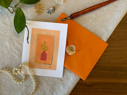 House Plant Card no.18