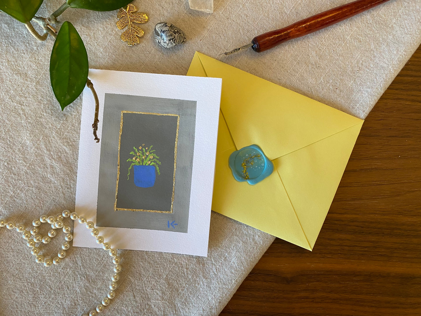 House Plant Card no.19