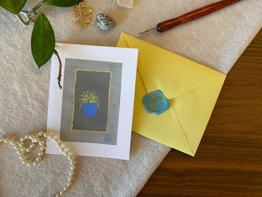 House Plant Card no.19