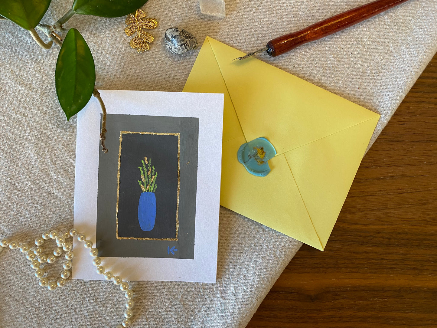 House Plant Card no.20