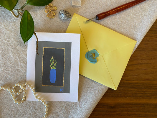 House Plant Card no.20