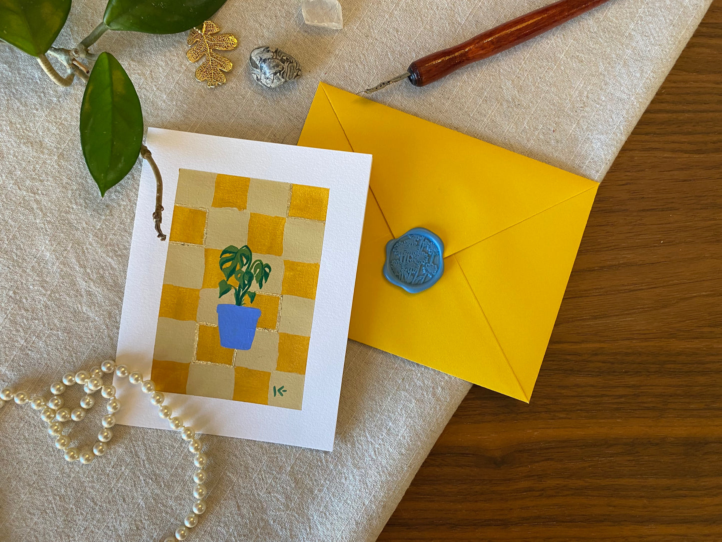 House Plant Card no.27