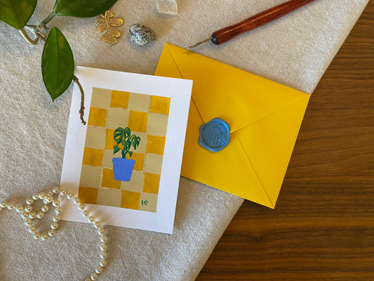 House Plant Card no.27