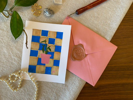 House Plant Card no.26