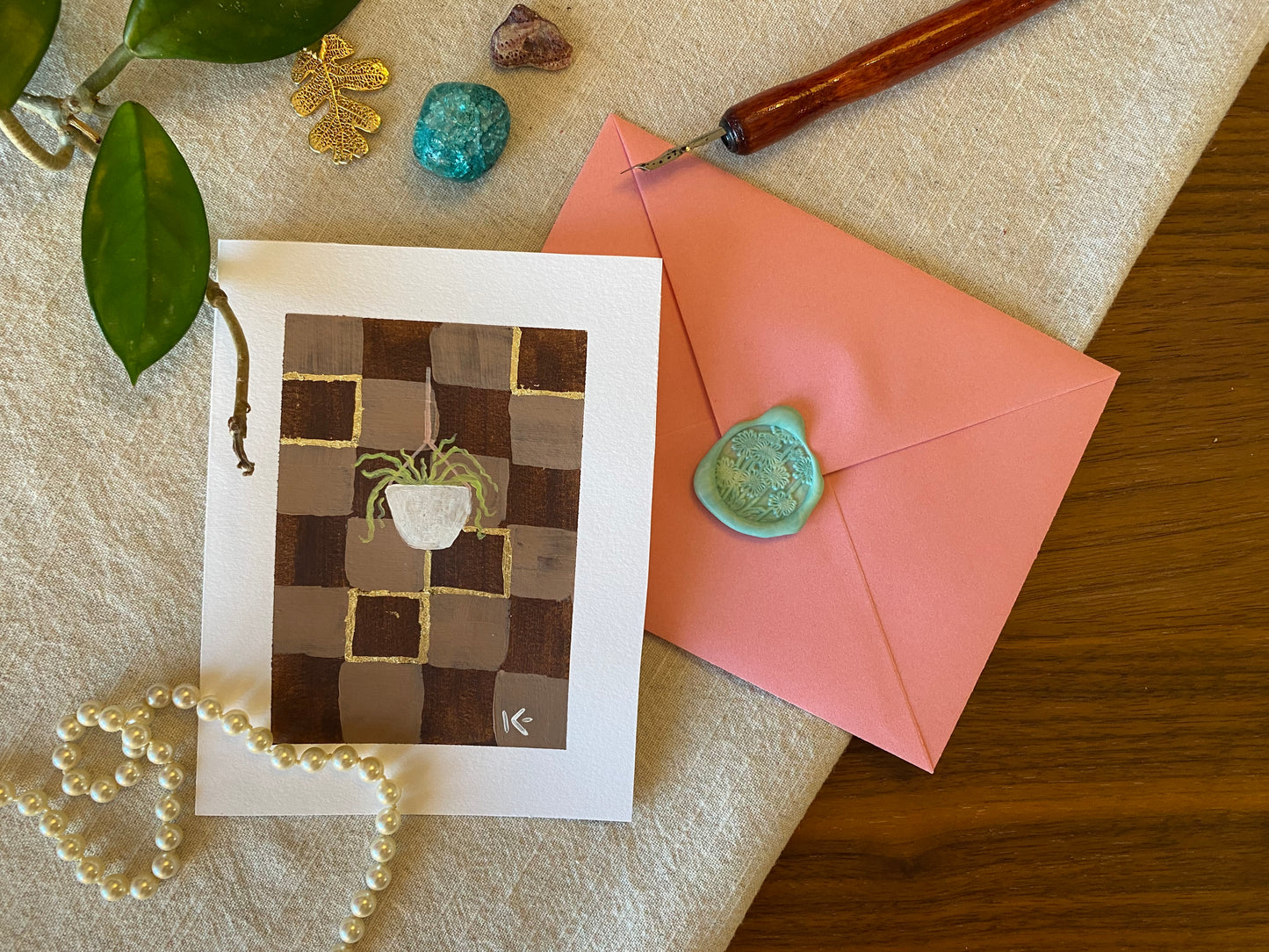 House Plant Card no.21