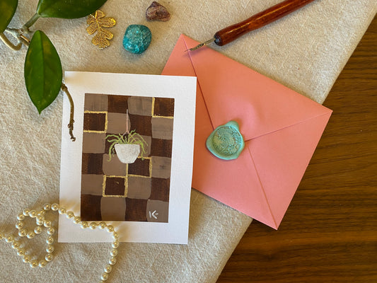 House Plant Card no.21