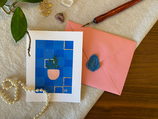 House Plant Card no.16