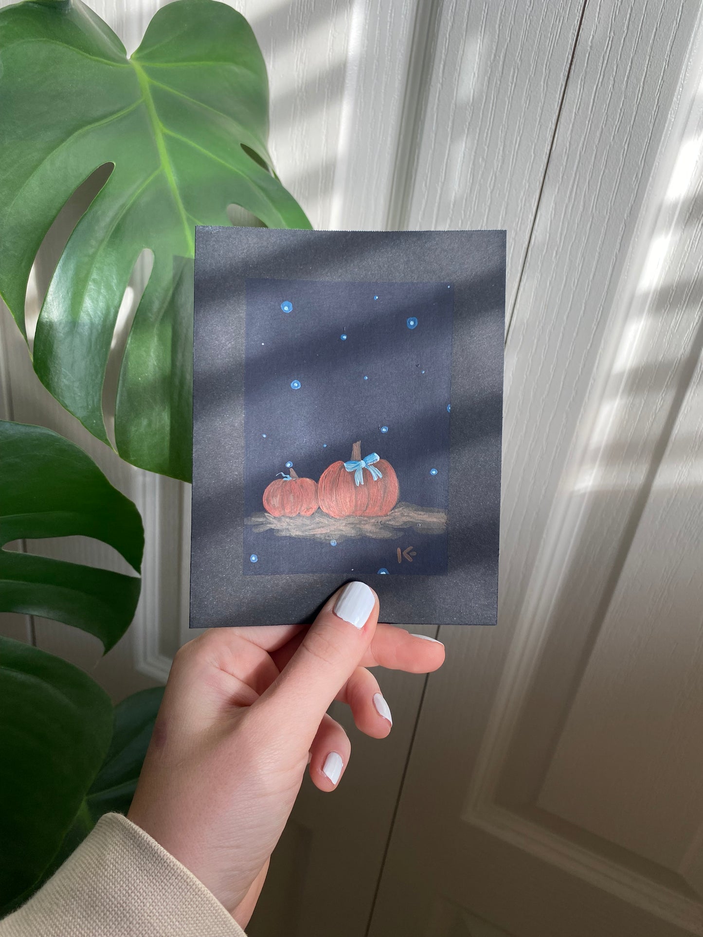 Pumpkins & Bows Card