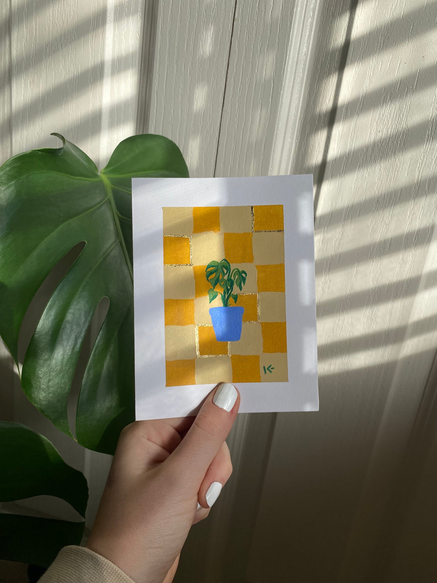 House Plant Card no.27